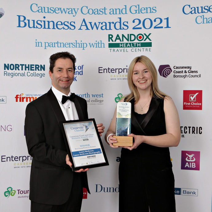 From Hiking Boots to High Heels - Best Young Person in Business Award.