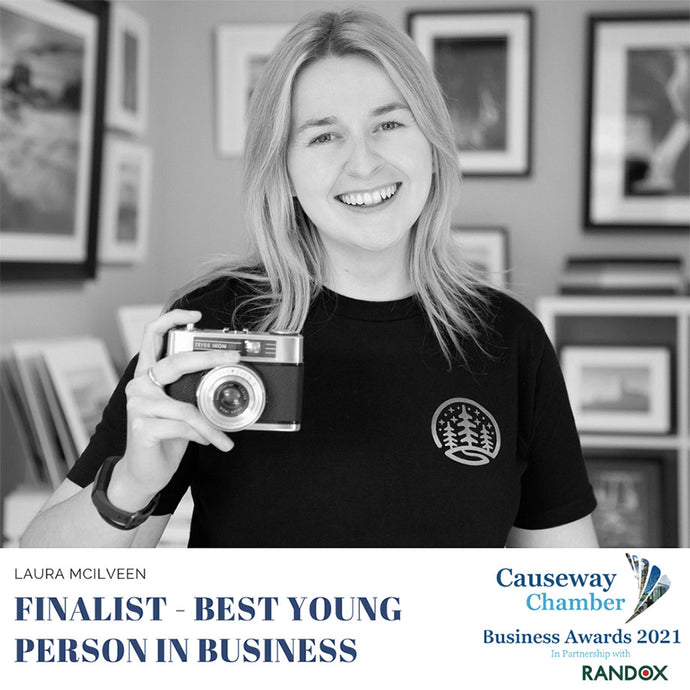 Causeway Chamber Awards Finalist - Best Young Person in Business 2021.