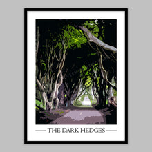 Load image into Gallery viewer, Dark Hedges Vintage Style Poster