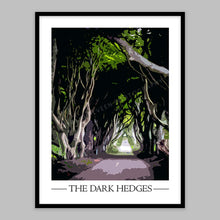 Load image into Gallery viewer, Dark Hedges Vintage Style Poster
