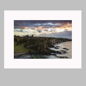 'Dunluce Cave' - Dunluce Castle