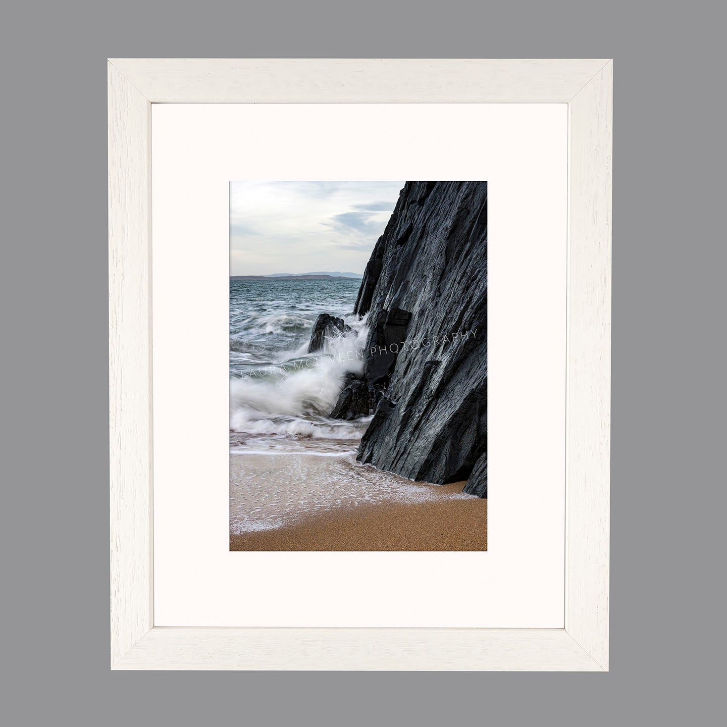 'Splash' - The Secret Beach, Small Print Framed
