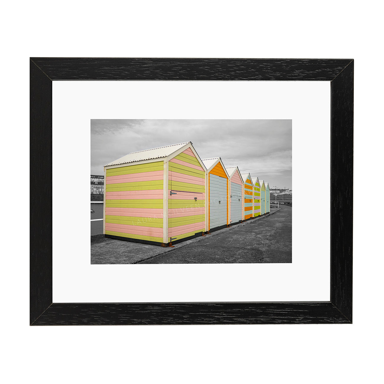 'Summer Vibes' - Portrush, Small Print Framed.