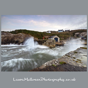 'A storm is coming' - Ballintoy Harbour Print