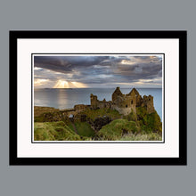 Load image into Gallery viewer, &#39;Dunluce Cloud Sunburst&#39; - Dunluce Castle, Bushmills
