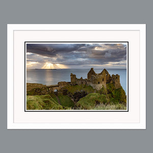 'Dunluce Cloud Sunburst' - Dunluce Castle, Bushmills