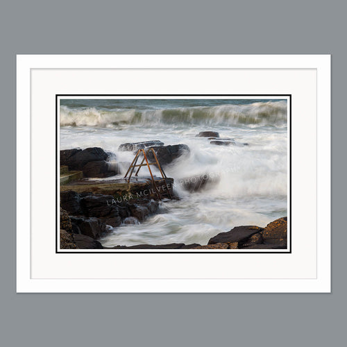 Large waves at The Herring Pond Portrush