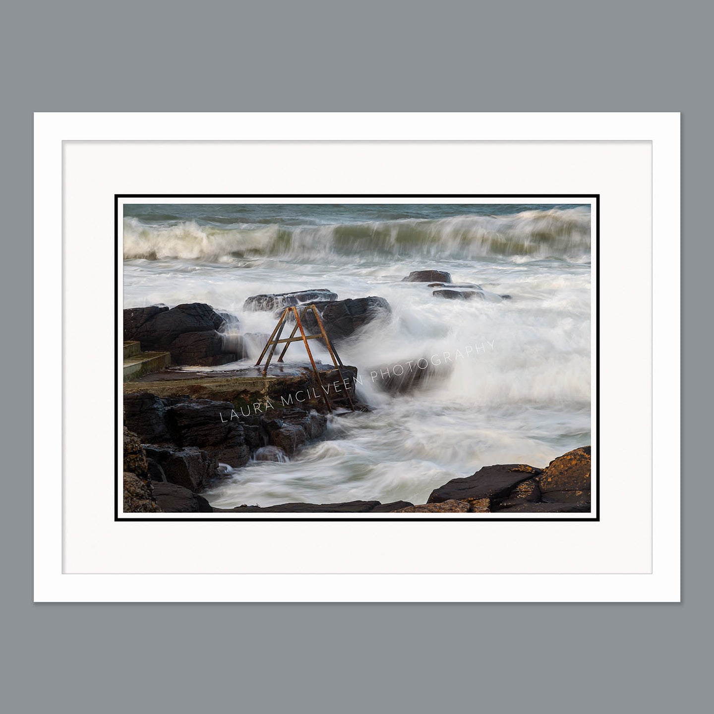 Large waves at The Herring Pond Portrush