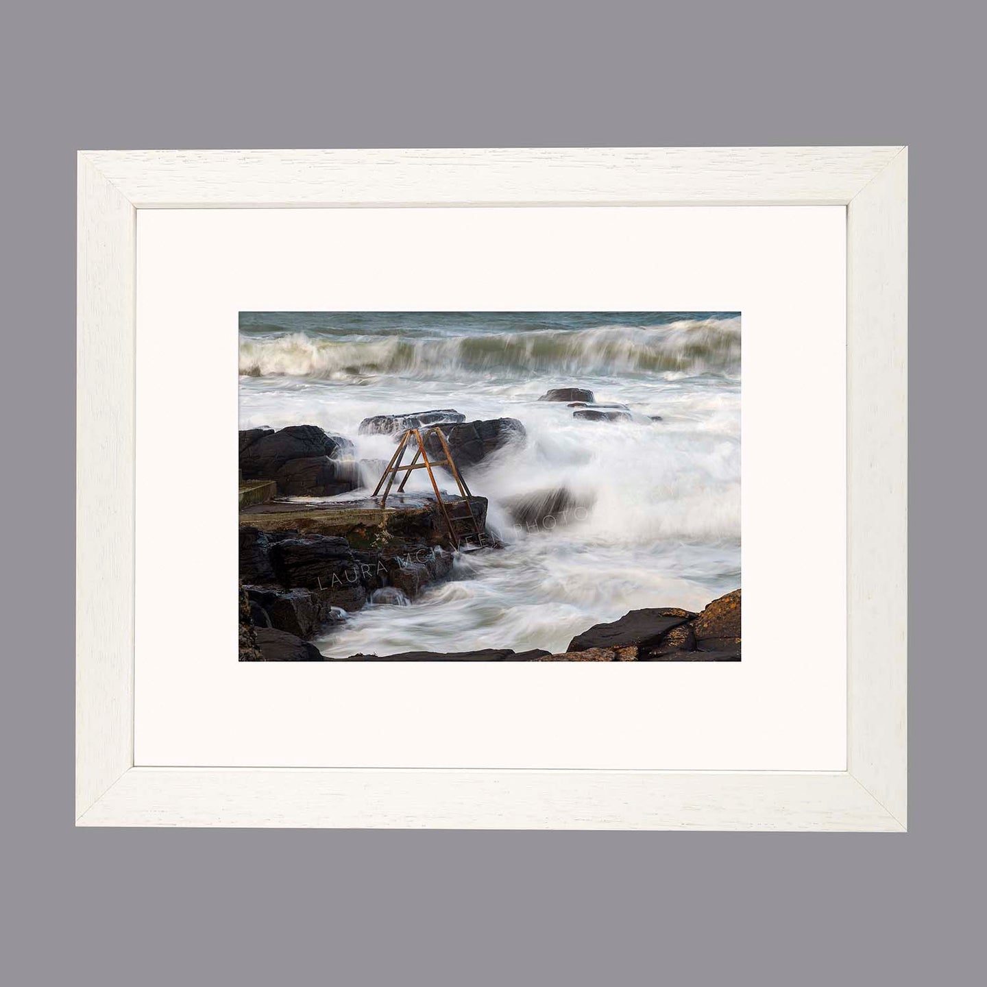 'The Herring Pond' - Portstewart, Small Print Framed